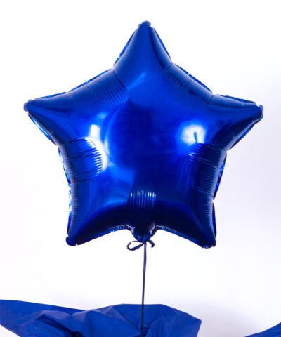 Balon gwiazdka z helem w pudełku – Niezapominajka