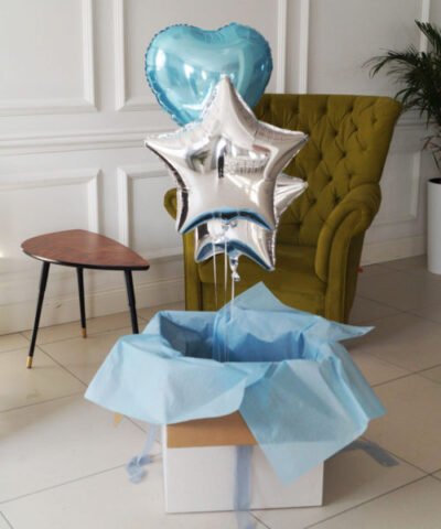 Balony w pudełku – Witaj w domu