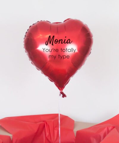 Balon z helem w pudełku – You’re totally my type