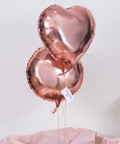 Balony na prezent z helem w pudełku – Kobiecość