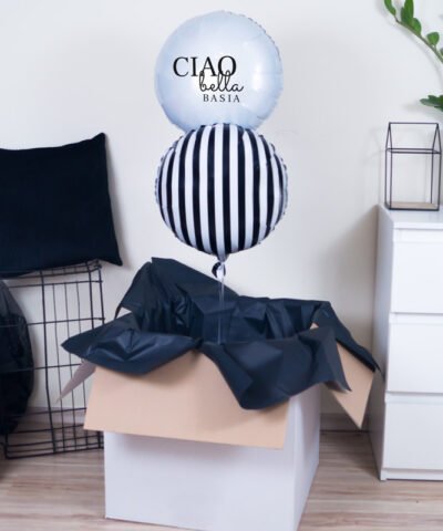 Balony z helem + kartka – Bella Ciao