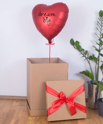 Balon z helem na prezent – Dream Big