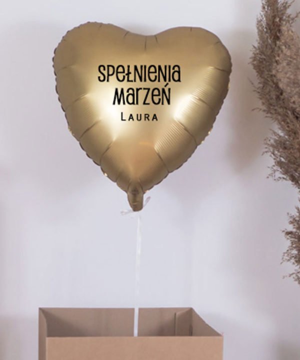 Balon z helem na prezent – Spełnienia Marzeń