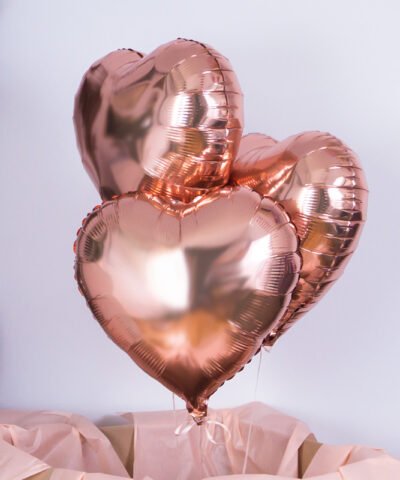 Balony w pudełku – Madame PinkGold