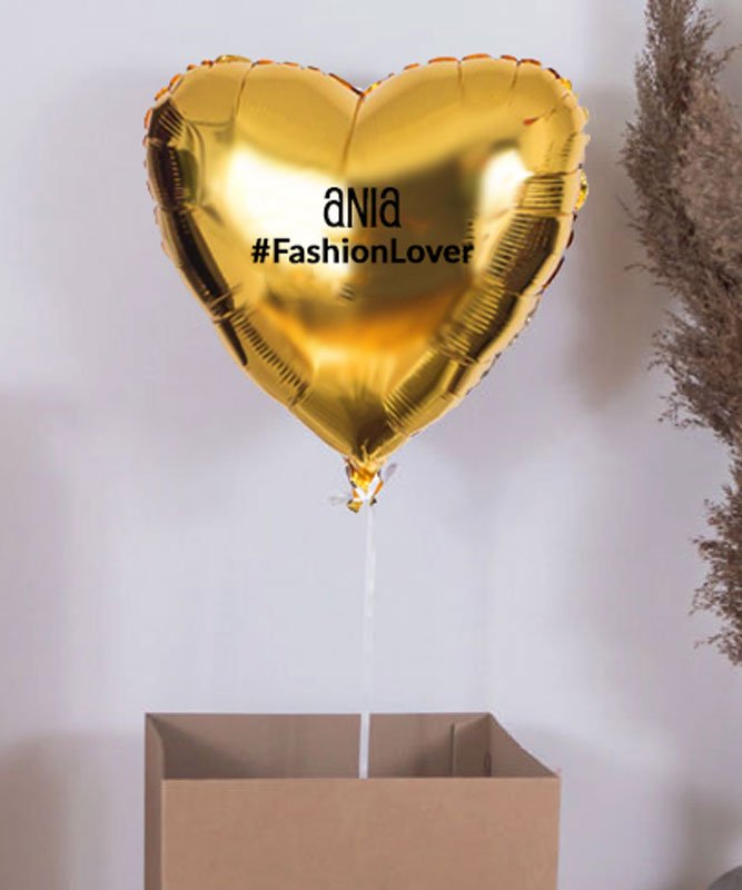 Balon z helem na prezent – Fashion Lover