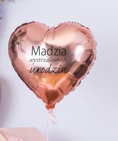 Zestaw urodzinowych balonów z helem – Wystrzałowe urodziny