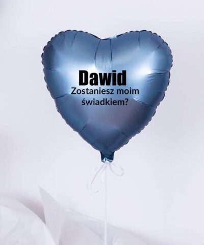 Prezent dla przyszłego świadka – balon z helem