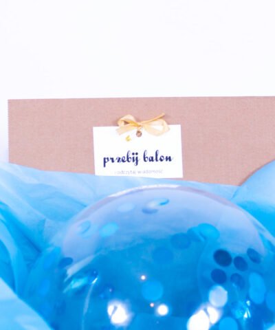 Zostaniesz Dziadkiem – balon z wiadomością w środku