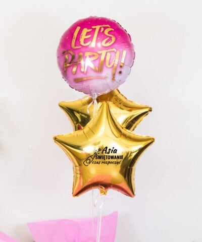Balony z helem na prezent – Świętowanie