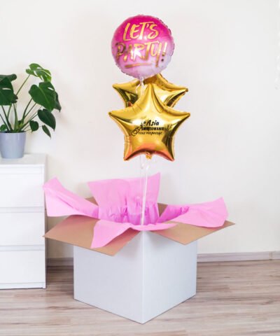 Balony z helem na prezent – Świętowanie