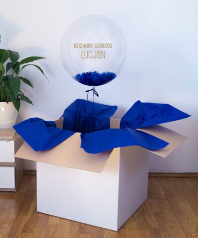 Balon xxl kula z helem na prezent dla Dziadka – Kochany