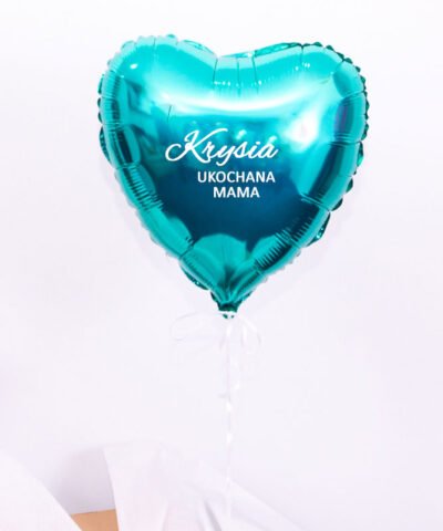 Balon z helem w pudełku dla Mamy – Ukochana
