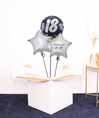 Balony na osiemnastkę – prezent niespodzianka