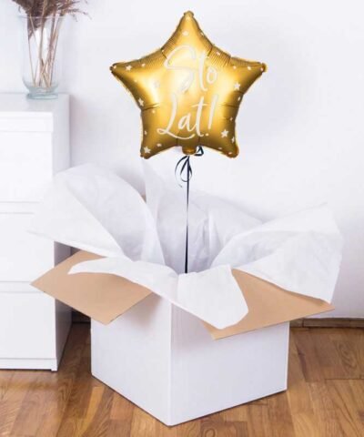 Balon z helem na urodziny – Sto Lat