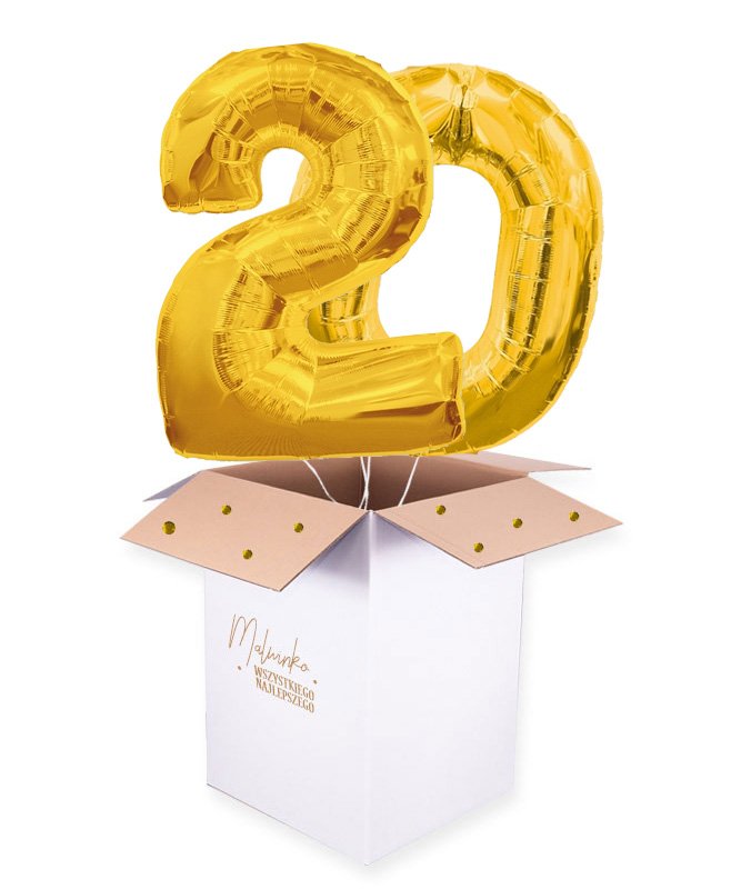 Balony z helem na 20 urodziny – prezent niespodzianka