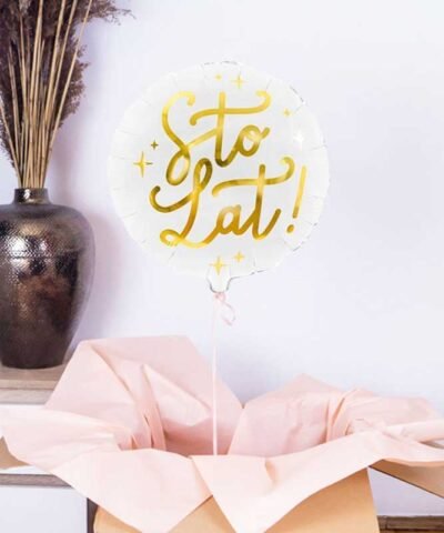 Prezent na urodziny przyjaciółki – balon z helem w pudełku