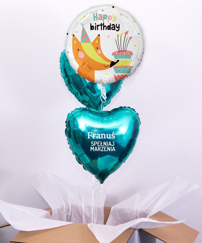 Balonowa przesyłka na urodziny dla dziecka