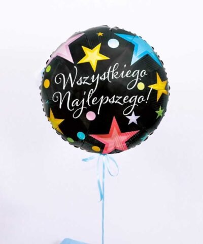 Prezent w pudełku – balon na urodziny z helem