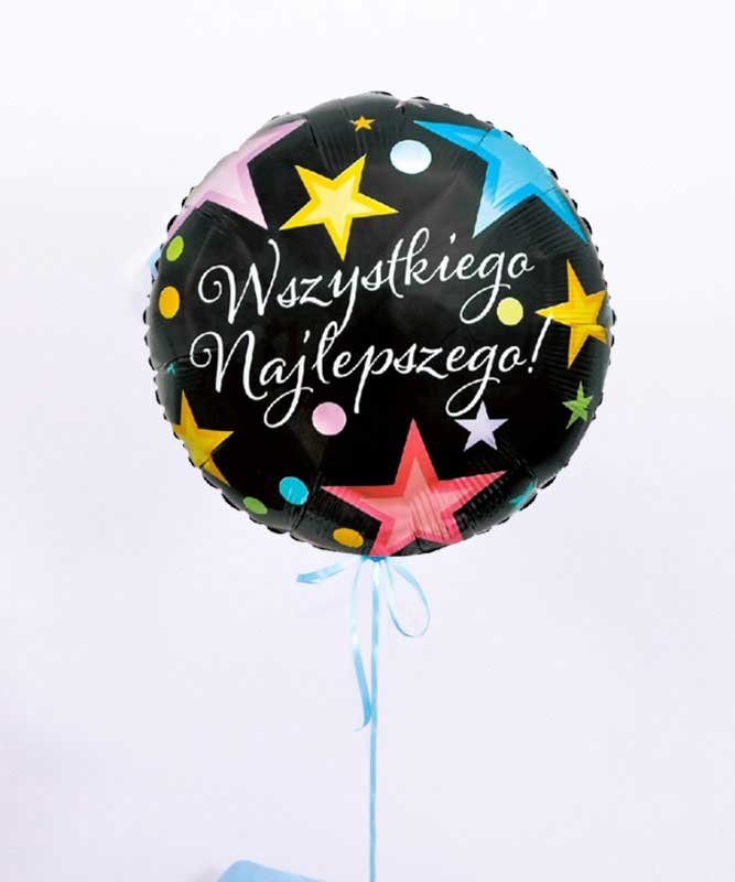 Prezent w pudełku – balon na urodziny z helem