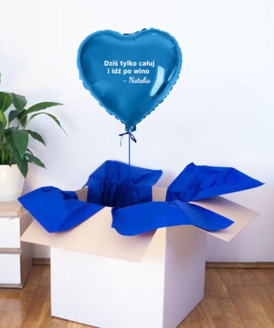 Pomysł na prezent dla mężczyzny – balon z helem – Wino