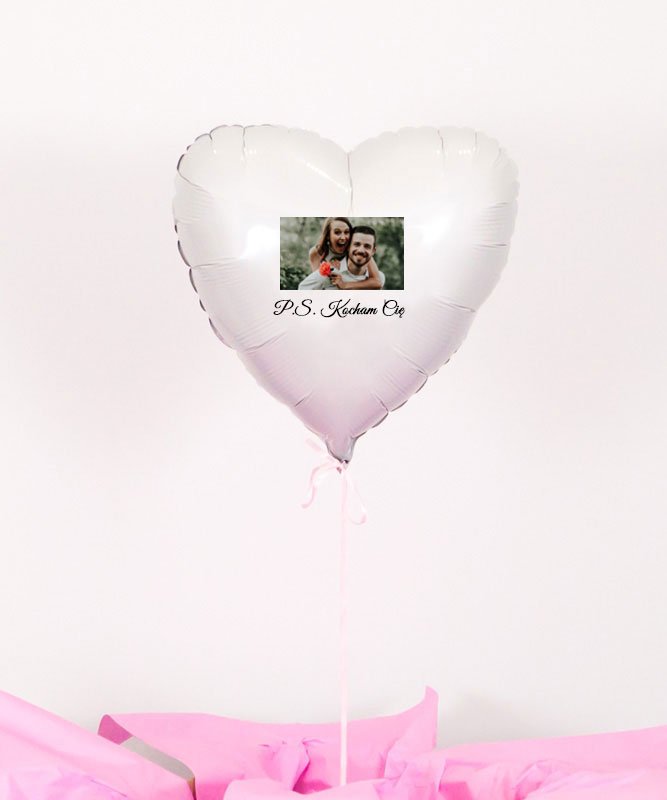 Prezent z własnym z zdjęciem – balon z helem wyskakujący z pudełka