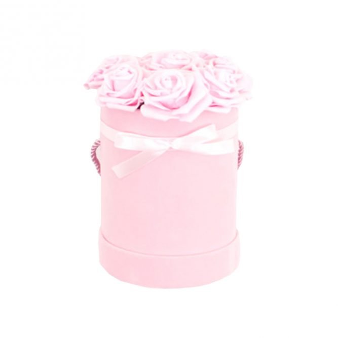 Flower box Pink Roses