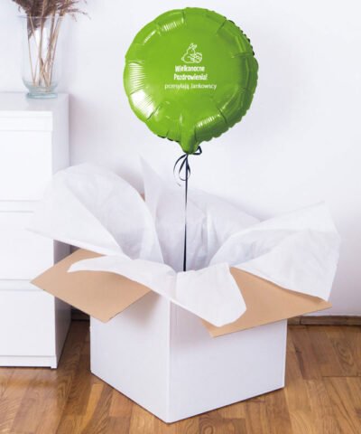 Prezent dla Rodzinki na Wielkanoc – balony wyskakujący z pudelka