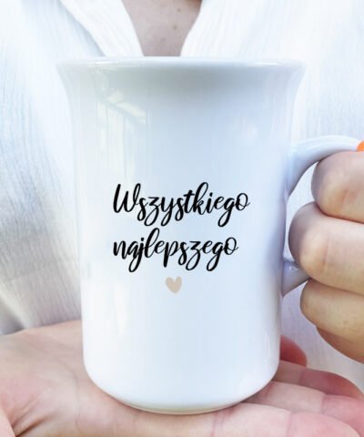 Kubek z napisem Wszystkiego Najlepszego