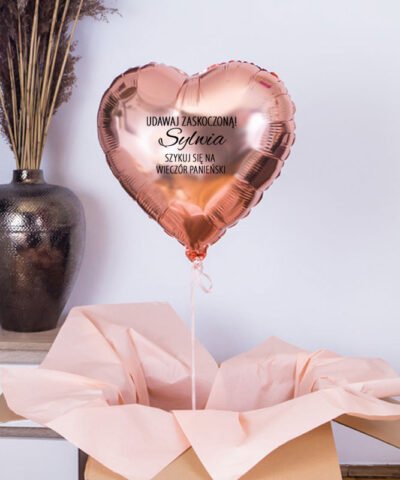 Zaproszenie na panieński – balon z helem i personalizacją Szykuj Się