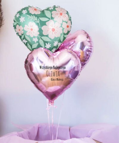 Urodzinowa niespodzianka dla przyjaciółki – balony wyskakujące z pudełka Flowers