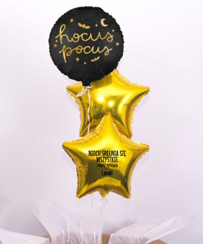 Kreatywny pomysł na prezent dla dziewczynki – 3 balony Hocus Pocus