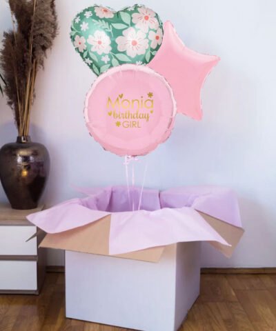 Urodzinowy prezent dla przyjaciółki – trzy balony z helem