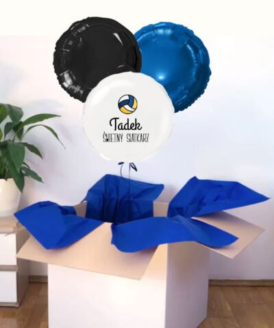 Pomysł na prezent dla siatkarza – balony z helem i personalizacją