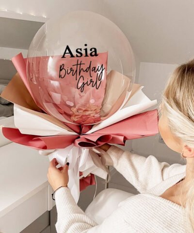 Personalizowany bukiet balonowy Birthday Girl