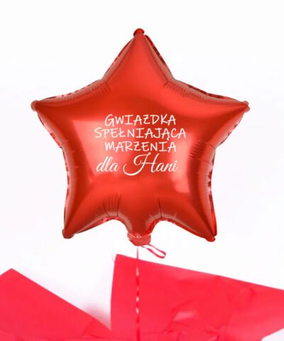 Prezent od Mikołaja dla dziecka – balon gwiazdka spełniająca marzenia
