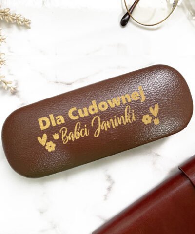 Etui na okulary z imieniem Babci – Cudowna