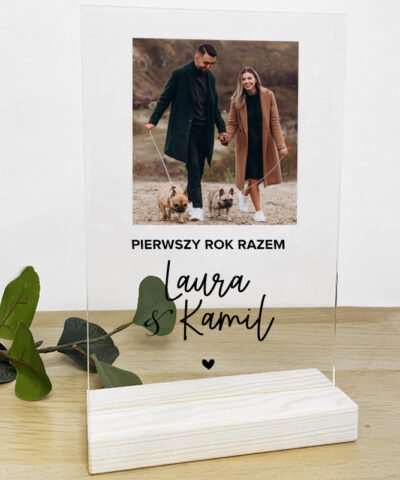 Prezent na pierwszy rok razem – Statuetka ze wspólnym zdjęciem