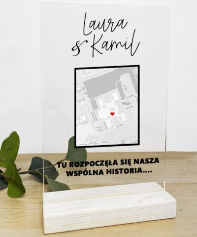 Romantyczny prezent dla pary – Statuetka Wspólna Historia