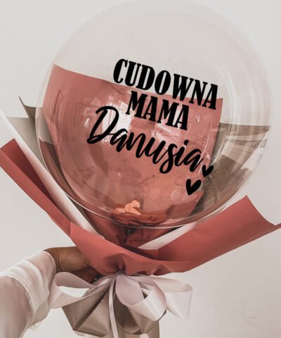 Duży bukiet dla Mamy z personalizacją – Cudowna Mama