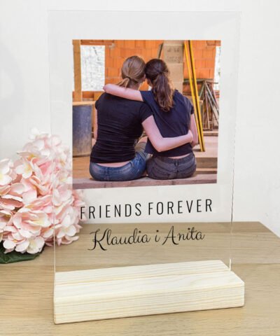 Statuetka ze zdjęciem dla Przyjaciółki – FRIENDS