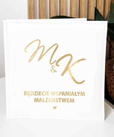 Album na zdjęcia z personalizacją – prezenty ślubny