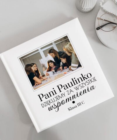 Album na zdjęcia dla nauczyciela ze zdjęciem klasowym – WSPOMNIENIA