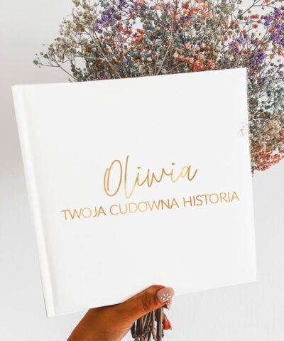 Album na zdjęcia dla dziecka moja historią z personalizacją