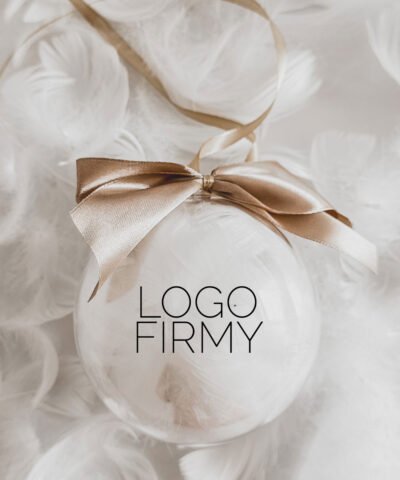 Prezent na święta z logo firmy – Bombka
