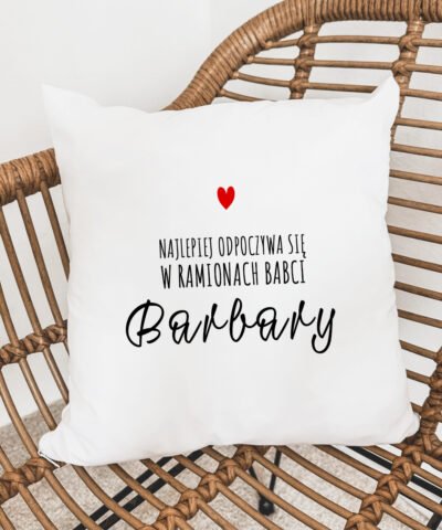 Personalizowana poduszka dla Babci – Prezent od wnuczków