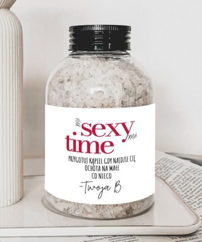 Sól do kąpieli na prezent dla niej – Sexy time