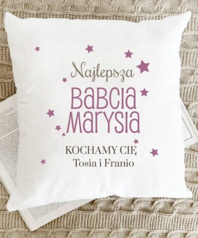Personalizowana Poduszka dla Babci – NAJLEPSZA BABCIA