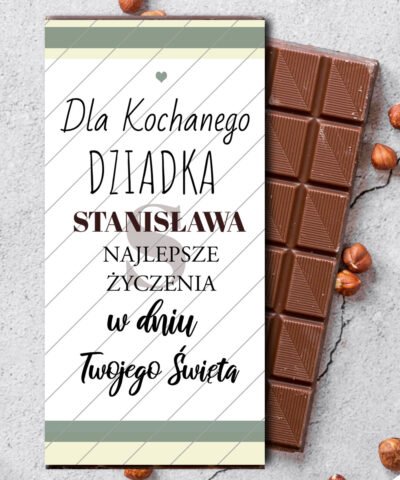 Czekoladki dla dziadka z personalizacją VINTAGE