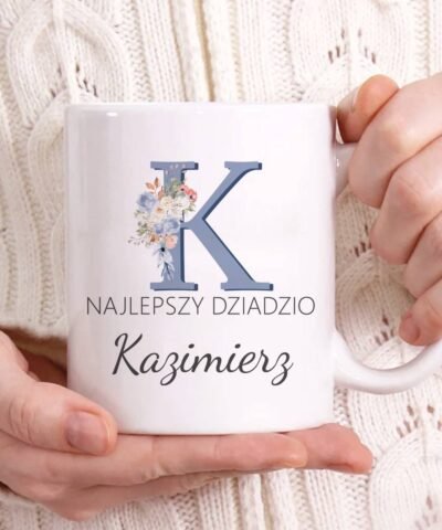 Kubek dla dziadka z nadrukiem – MONOGRAM