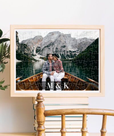 Sentymentalny prezent – Puzzle w ramie z Waszego zdjęcia PODRÓŻ